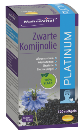 Zwarte komijnolie- Mannavital