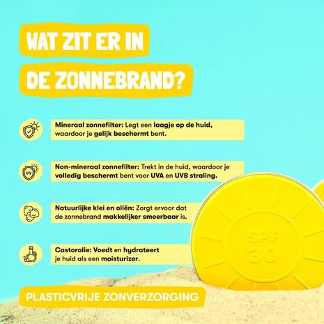 Zonnebescherming SPF 30  - ShampooBars